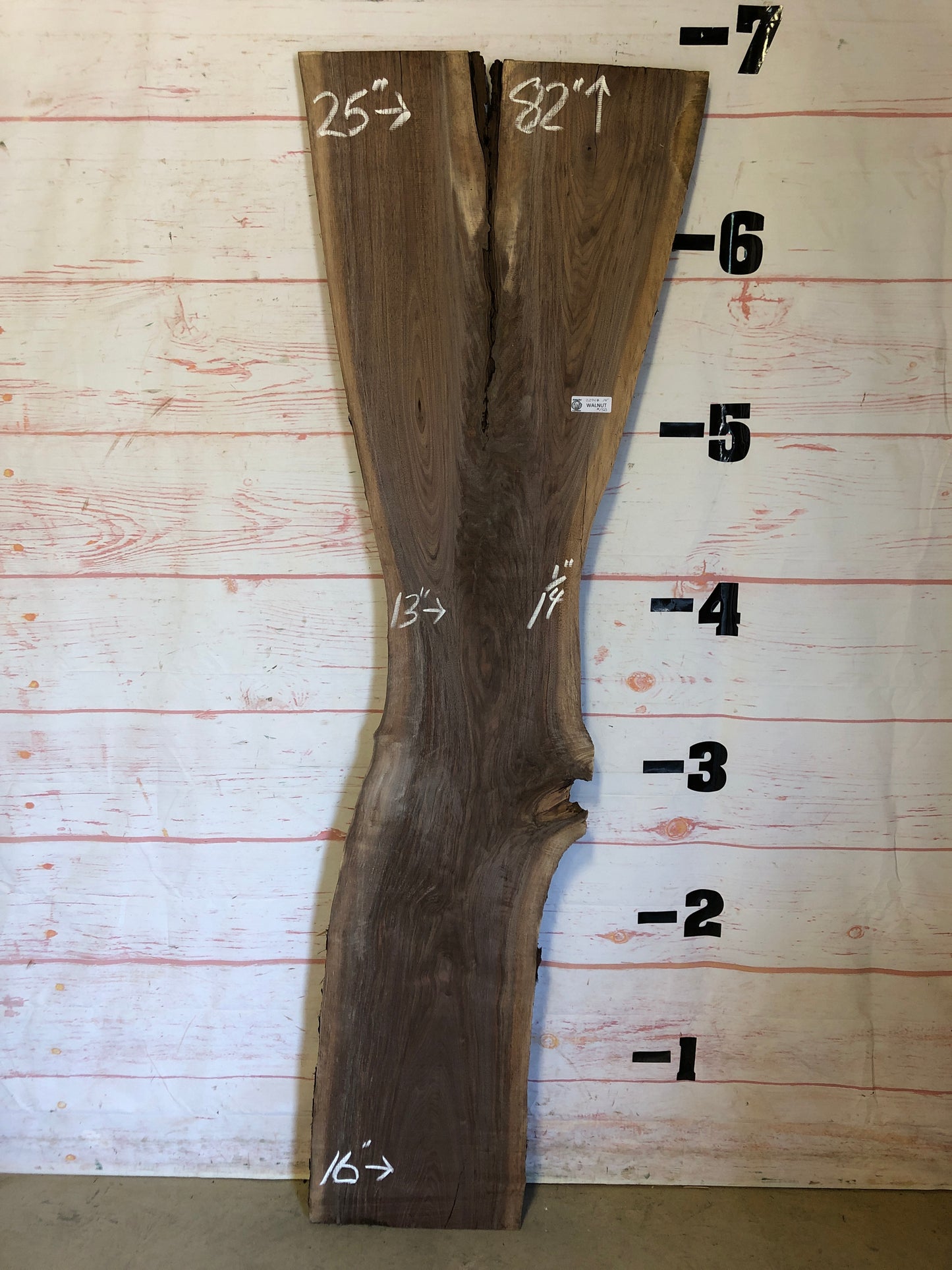 Live Edge Walnut Sku# 22948G-14