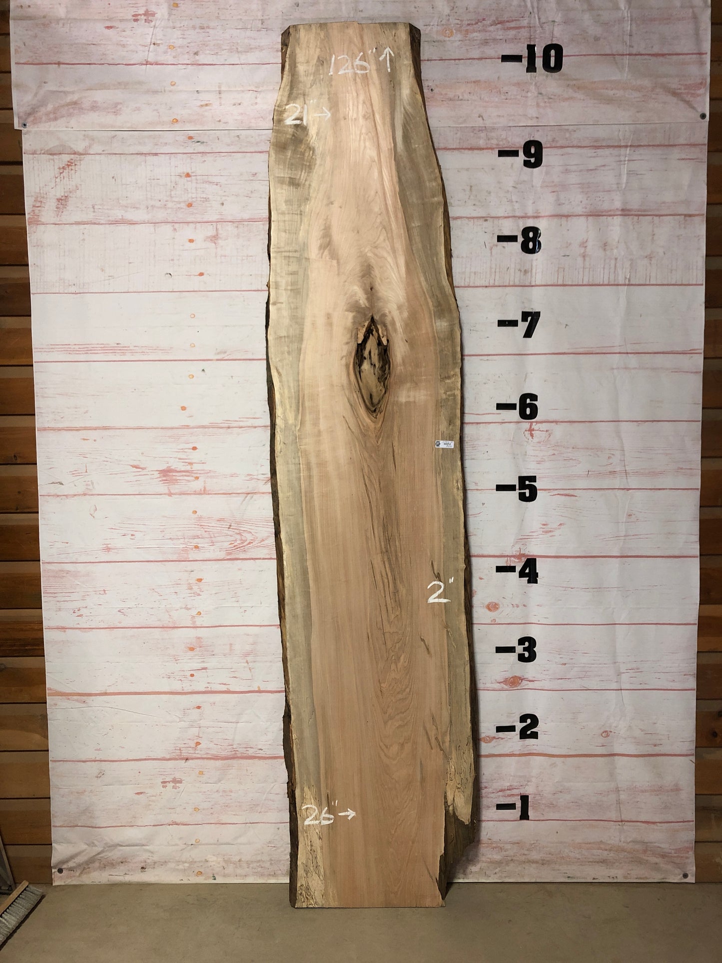 Live Edge Maple Sku# 21906-42