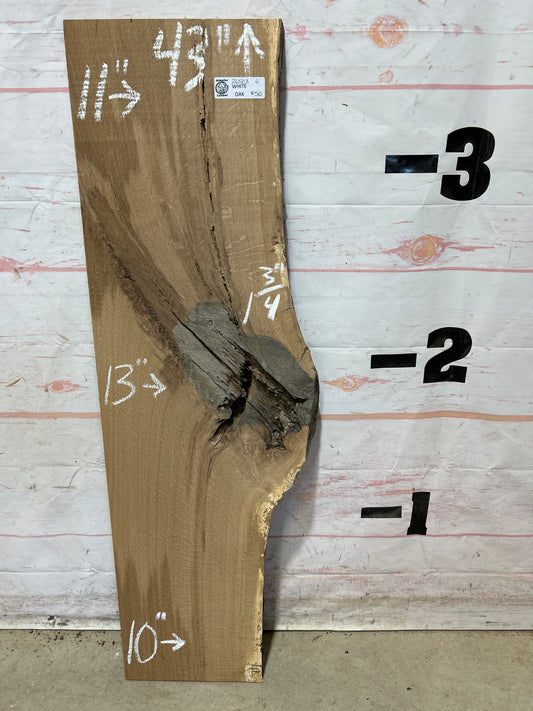 Live Edge White Oak Sku#26503M-6