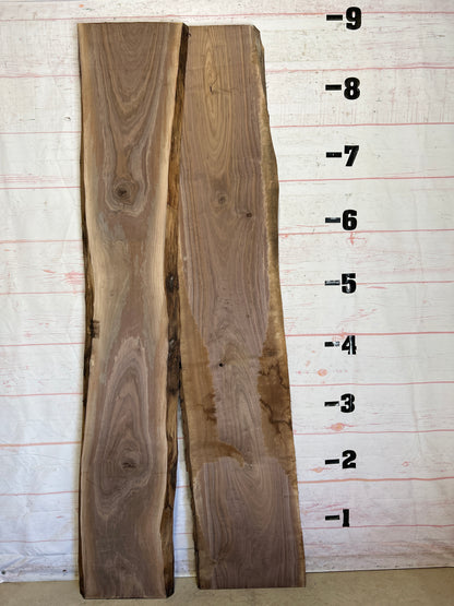 Live Edge Walnut Set Sku#26155K-54