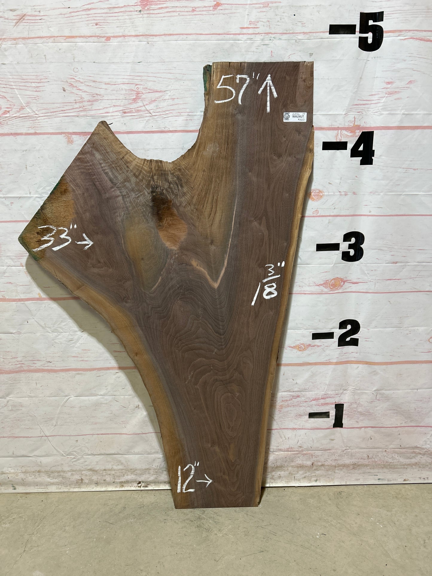 Live Edge Walnut Sku#26856M-14