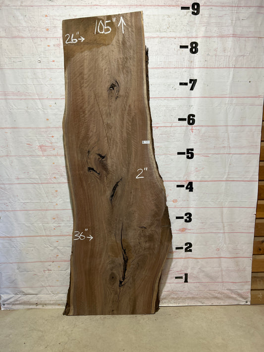 Live Edge Walnut Sku#27138J-45