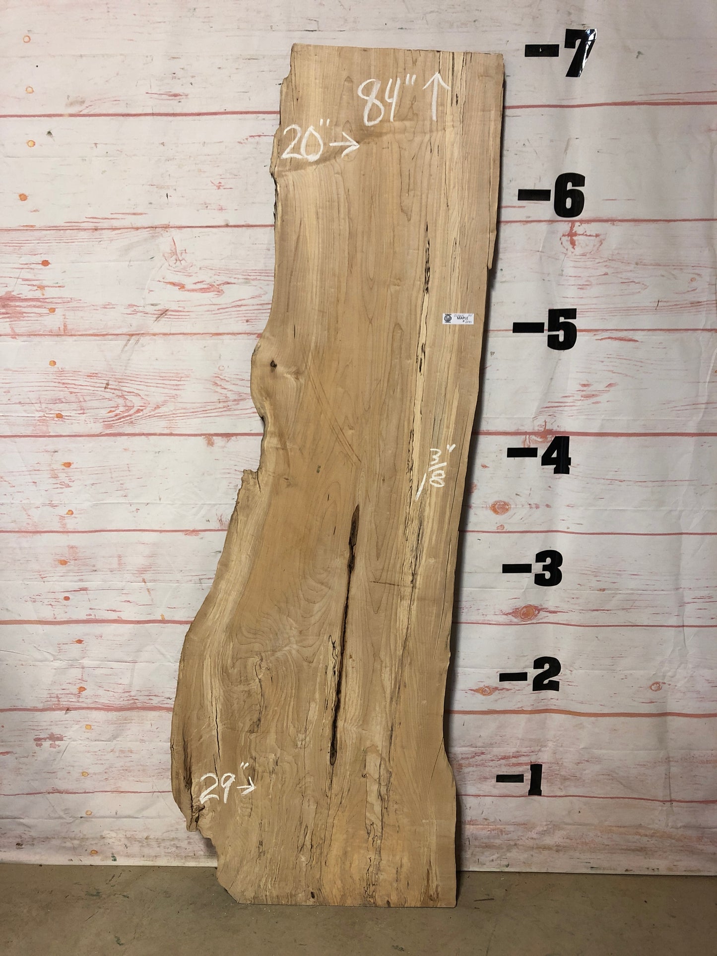 Live Edge Spalted Maple Sku# 22365-22