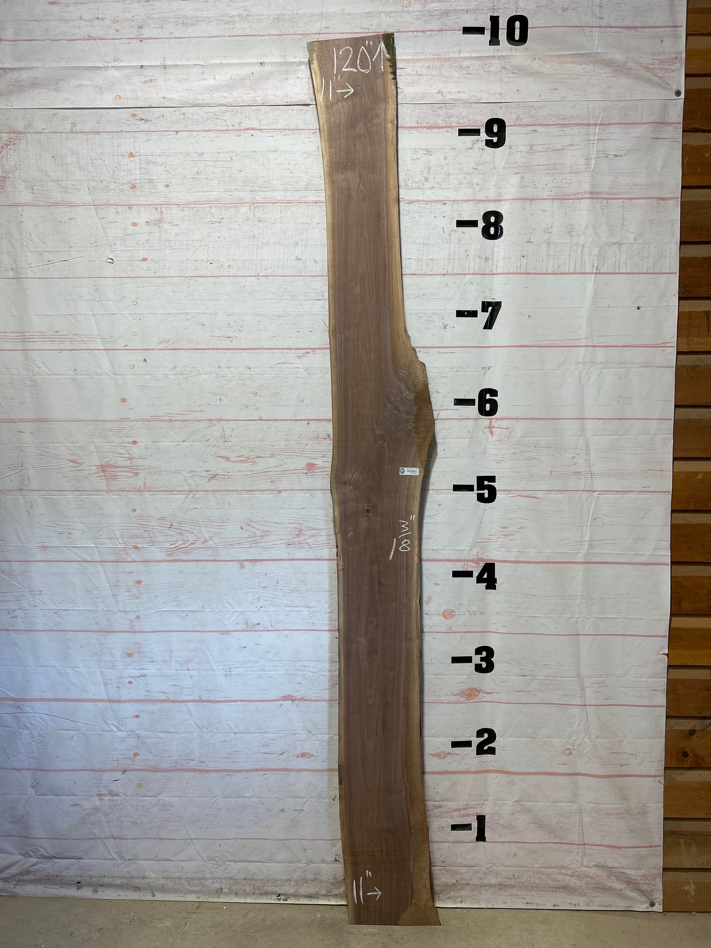 Live Edge Walnut Sku#26405M-14