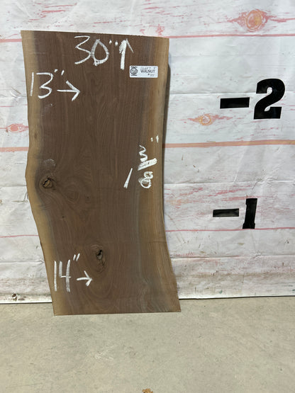 Live Edge Walnut Sku#26687M-4