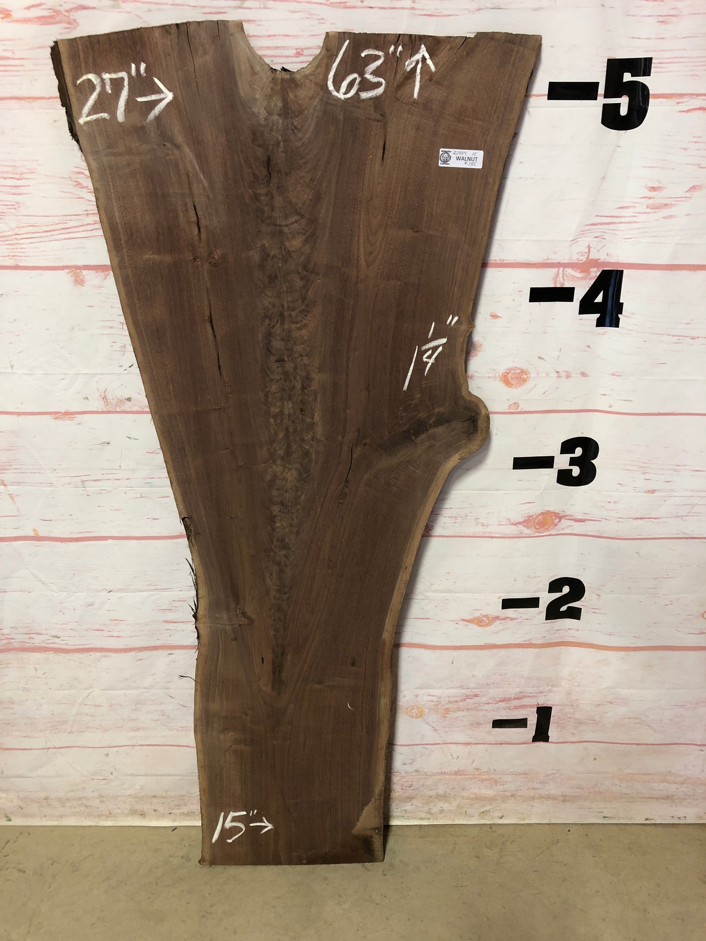 Live Edge Walnut Sku#22889G-12