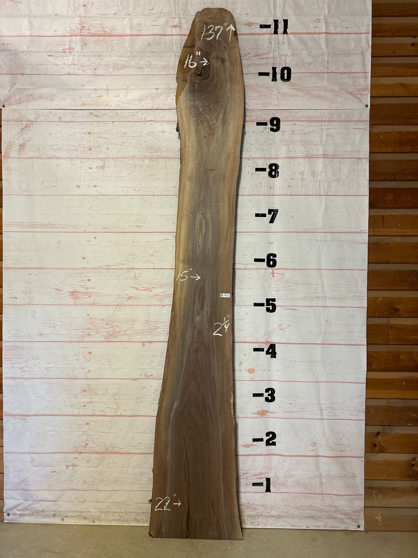 Live Edge Walnut Sku# 24699-41