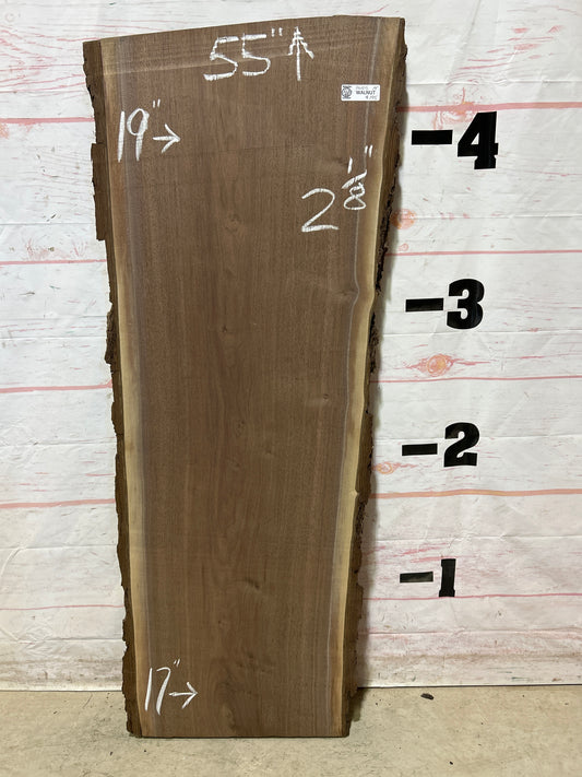 Live Edge Walnut Sku#26105A-14