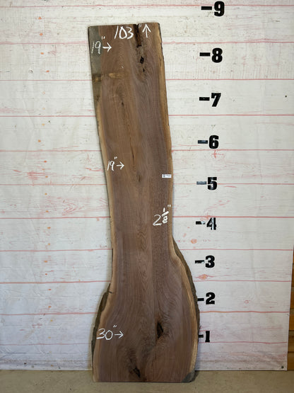 Live Edge Walnut Sku#25864-36