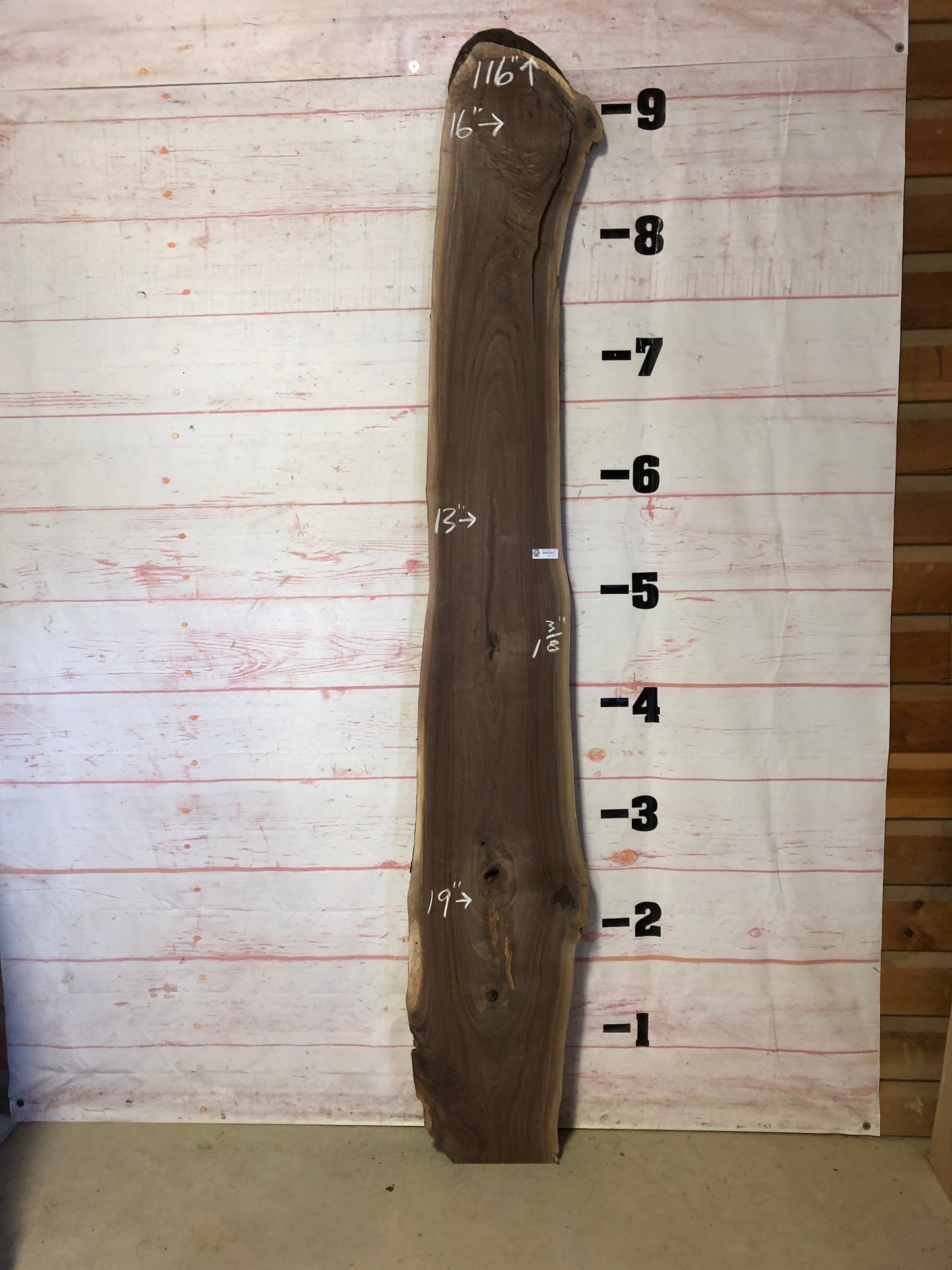 Live Edge Walnut Sku#22745G-19