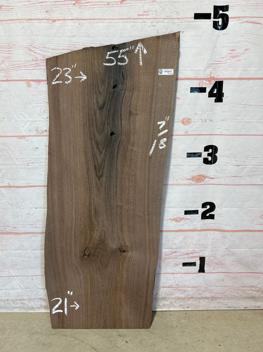Live Edge Walnut Sku#25393A-17