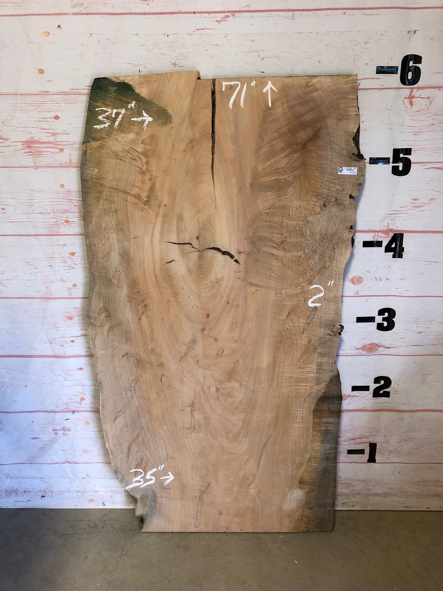 Live Edge Maple Sku#23558-36