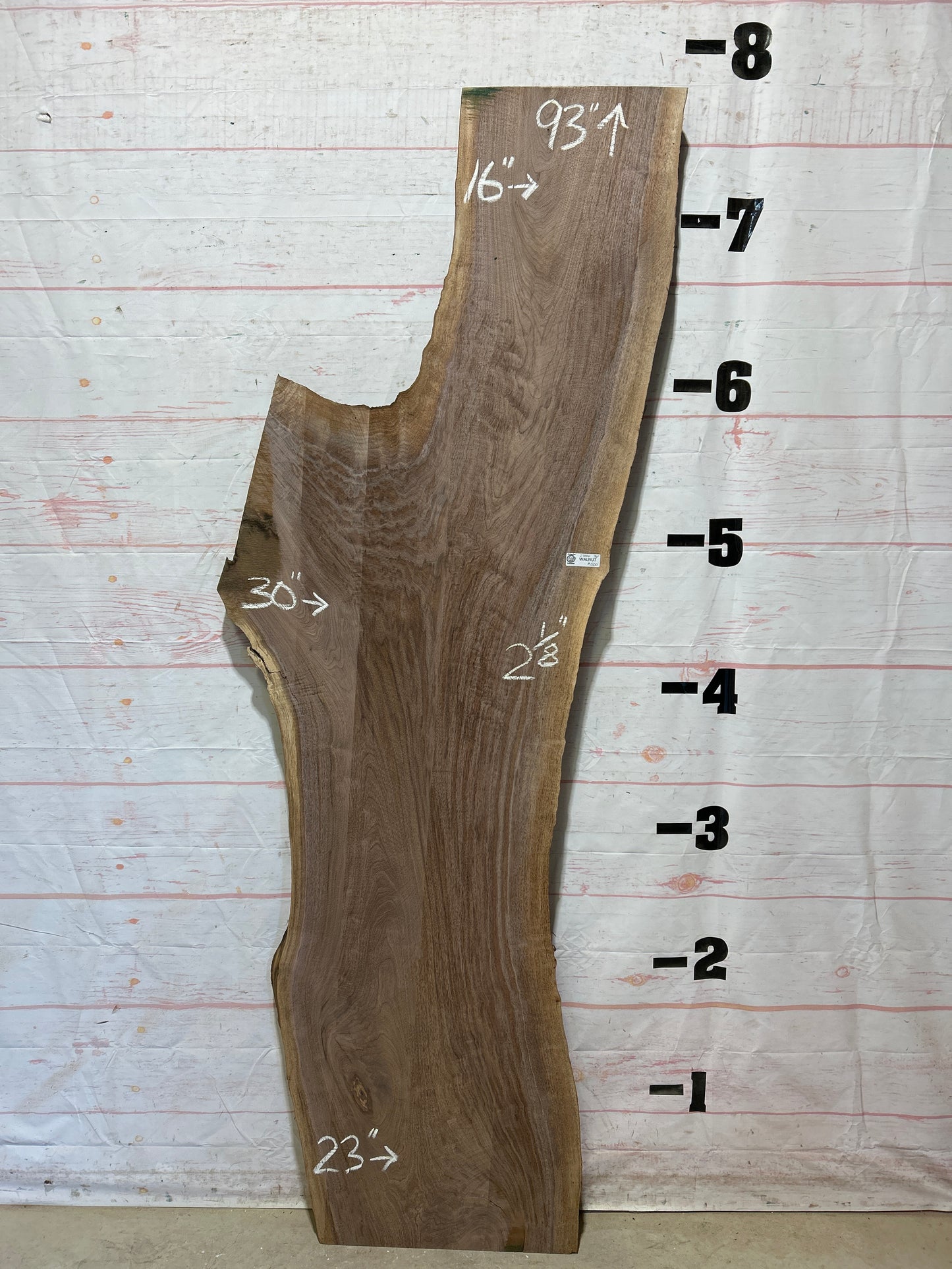 Live Edge Walnut Sku#27006-30