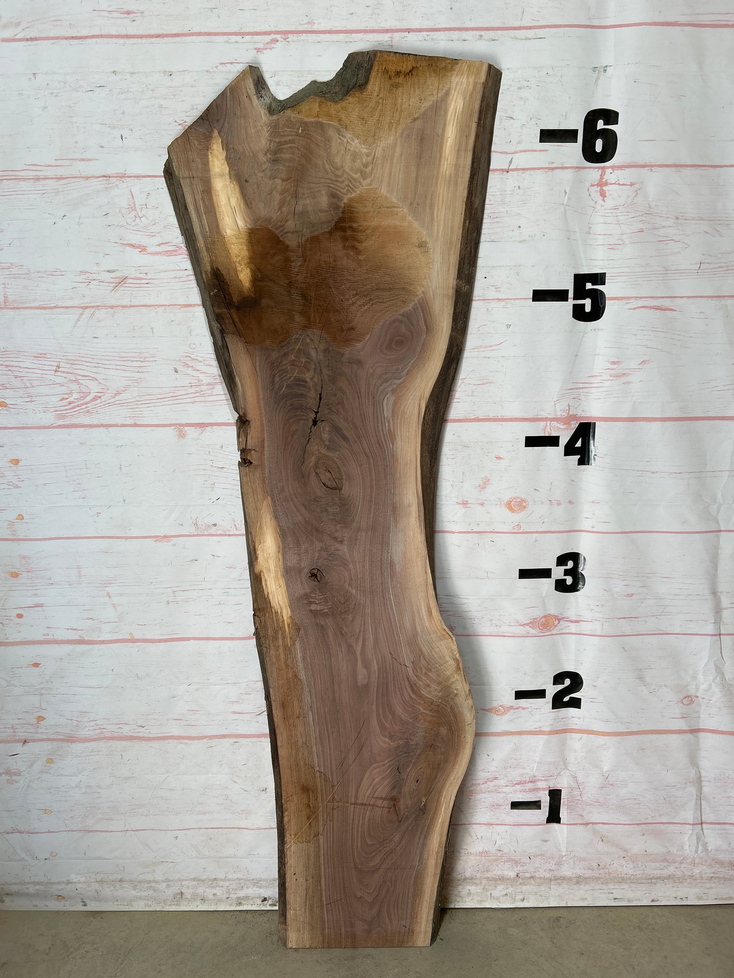 Live Edge Walnut Sku#26835M-17