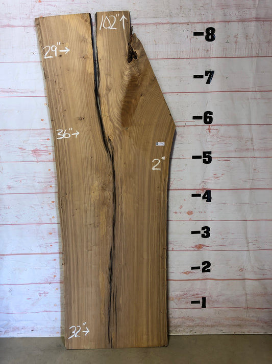 Live Edge Elm Sku#23076-47