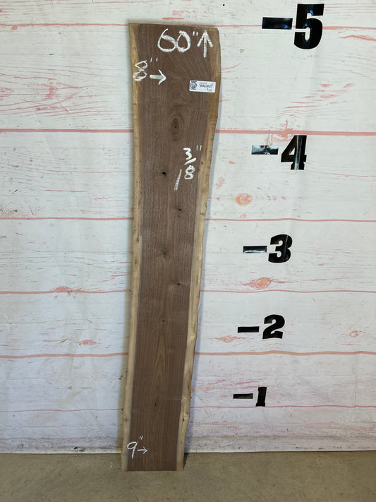 Live Edge Walnut Sku#26449M-6