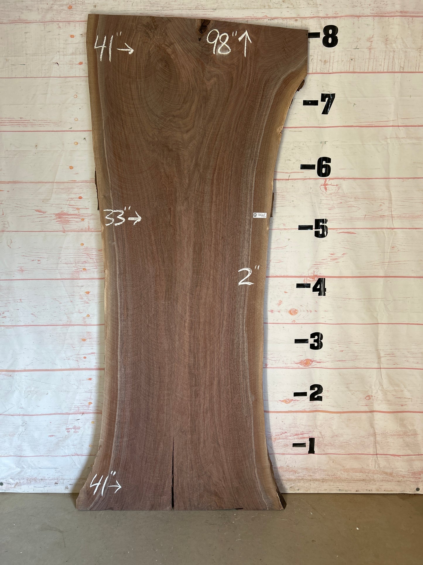 Live Edge Walnut Sku#24671-50