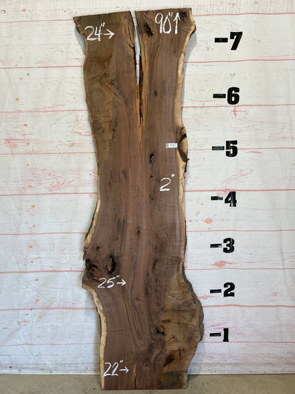 Live Edge Walnut Sku#26143C-30