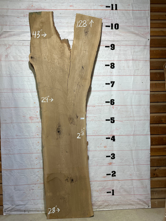Live Edge White Oak Sku#26522-64