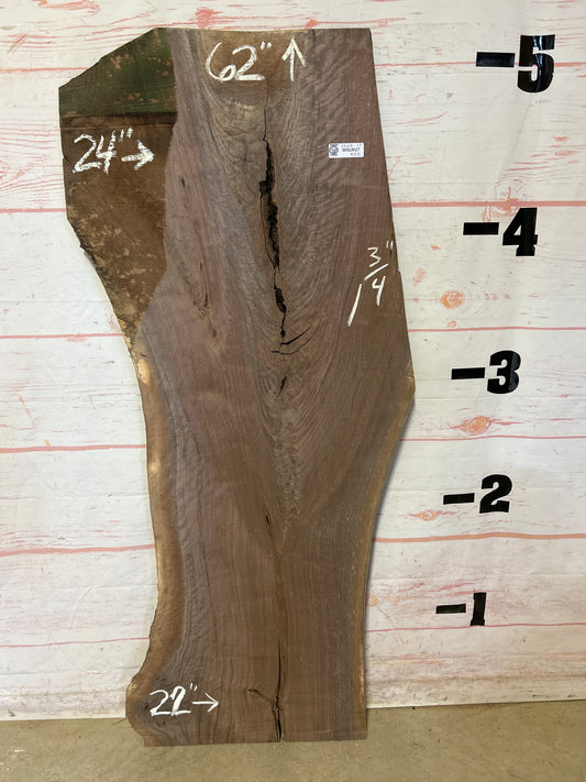 Live Edge Walnut Sku#25209A-17