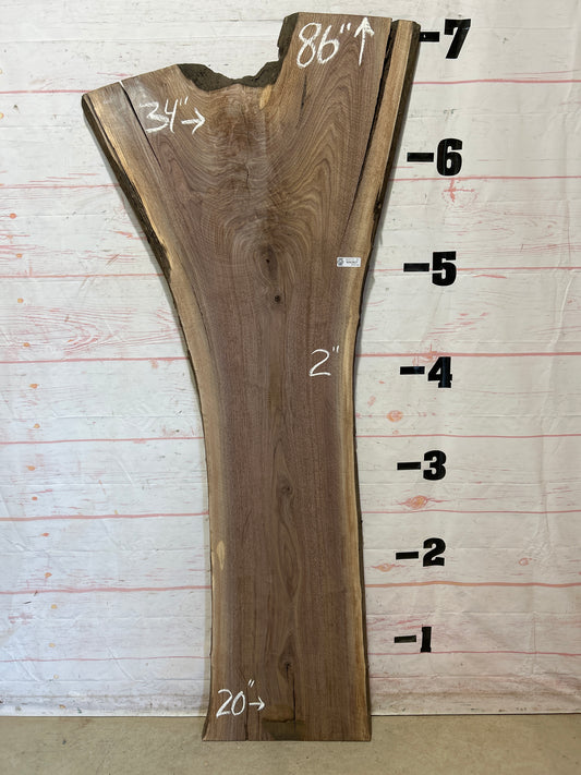 Live Edge Walnut Sku#26043J-32