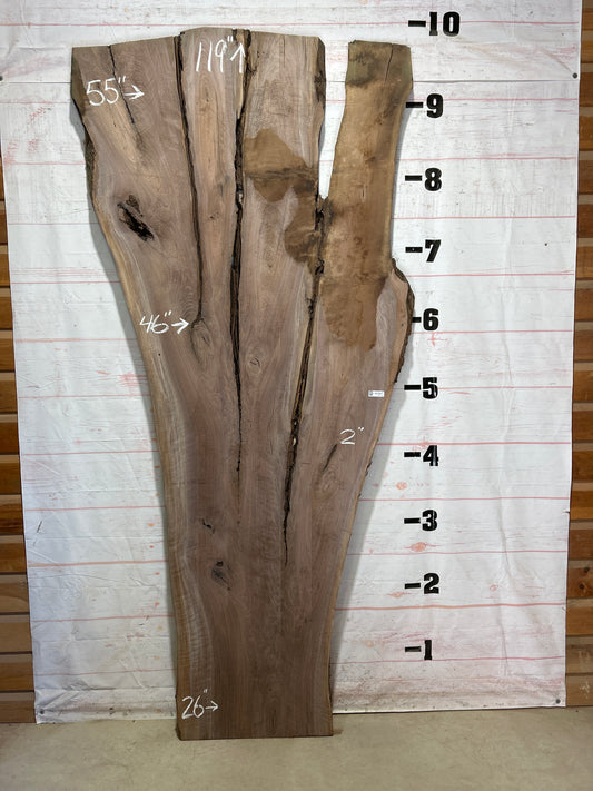 Live Edge Walnut Sku#27130-68