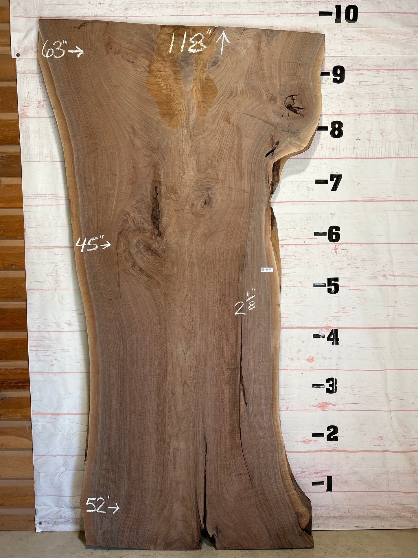 Live Edge Walnut Sku#26370S-89