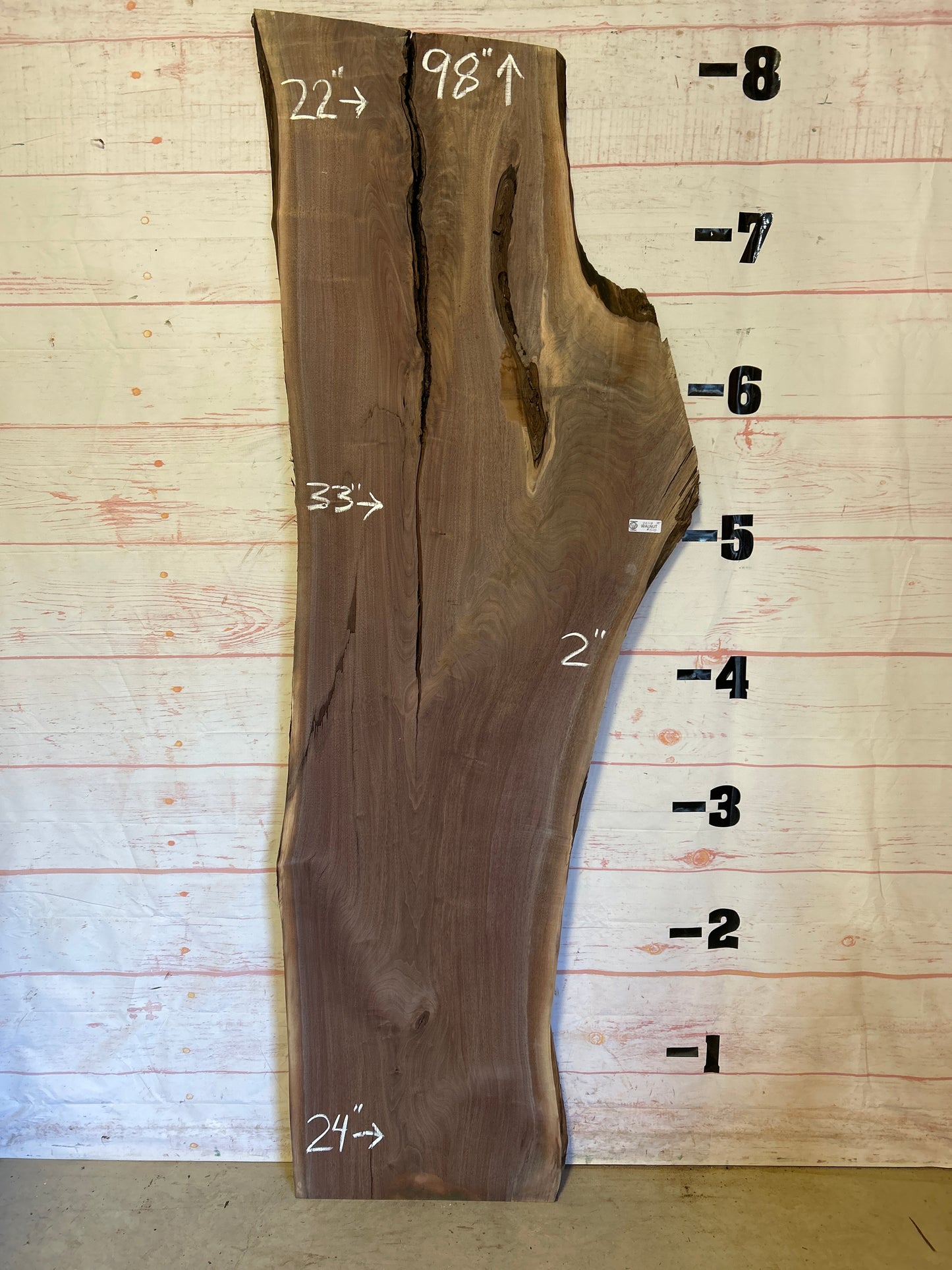 LiveEdge Walnut Sku#24110J-39