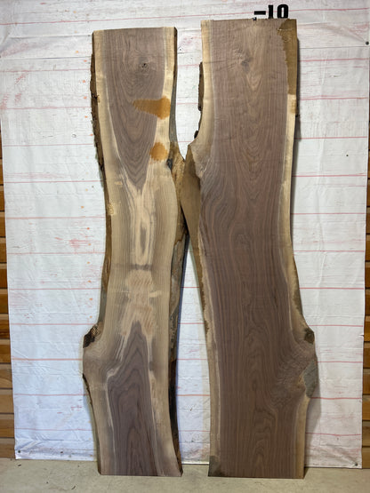 Live Edge Walnut Set Sku#26190K-76