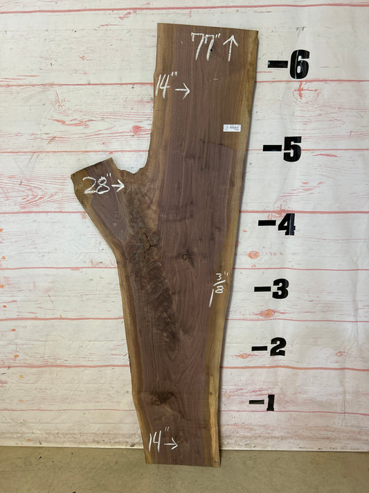 Live Edge Walnut Sku#23662G-17