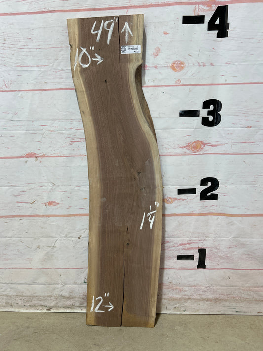Live Edge Walnut Sku#25442M-5