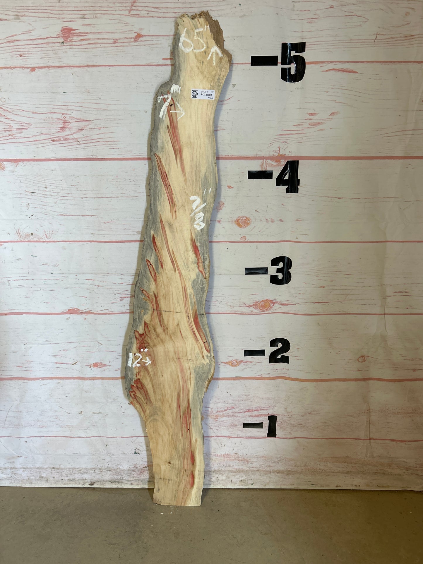 Live Edge Box Elder Sku#24785M-5