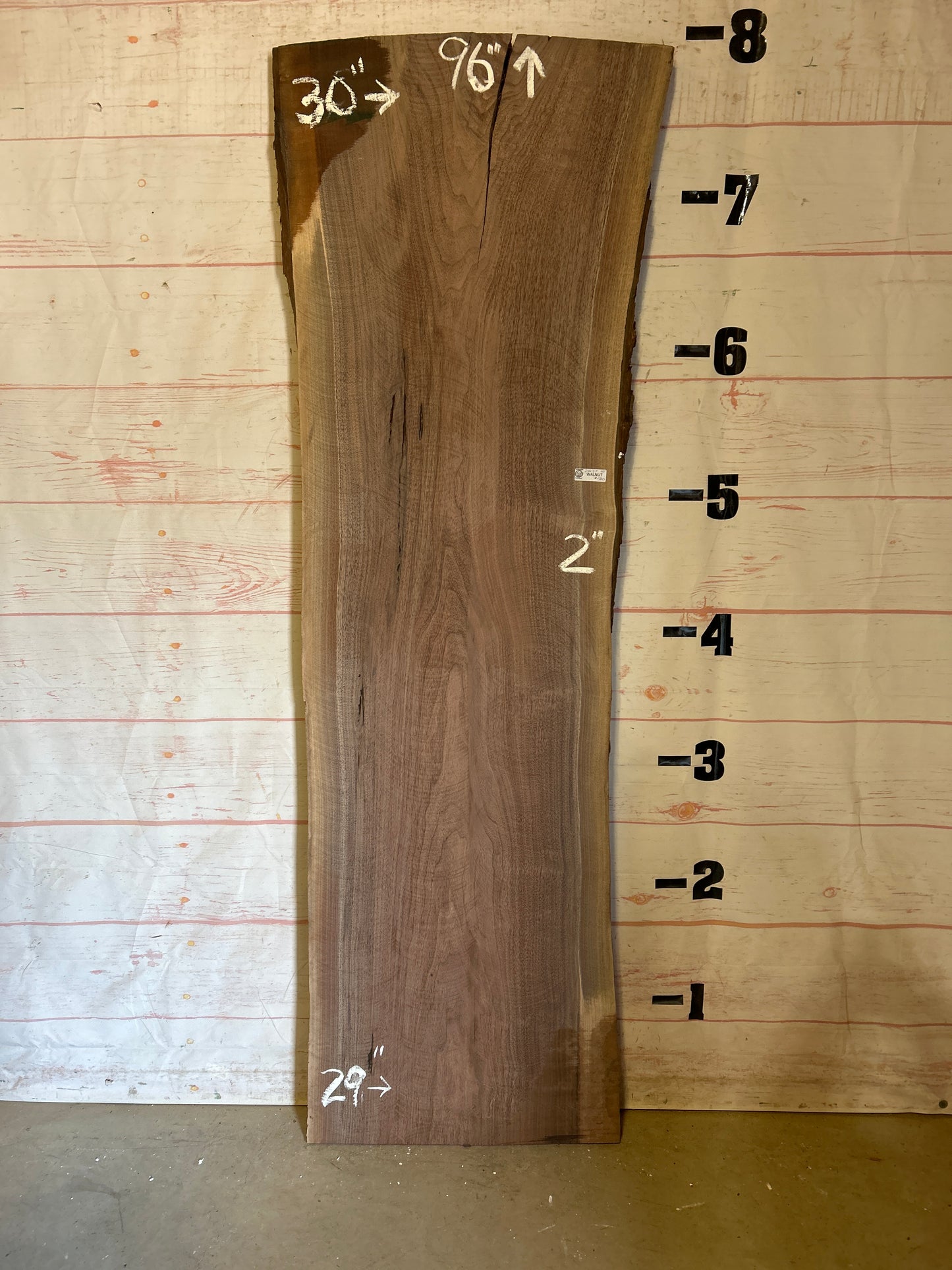 Live Edge Walnut Sku#24637J-40