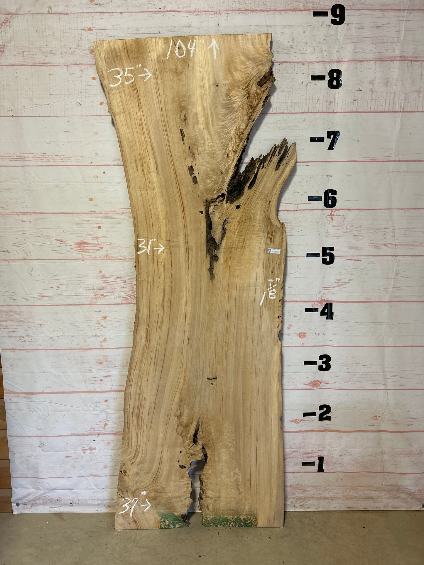 Live Edge Cottonwood Sku#23895-49