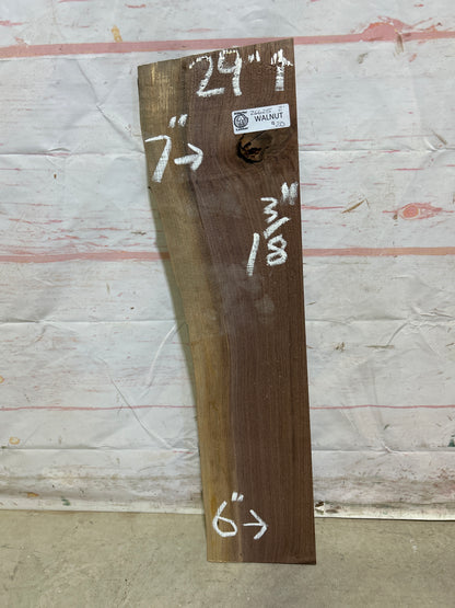 Live Edge Walnut Sku#26625M-2