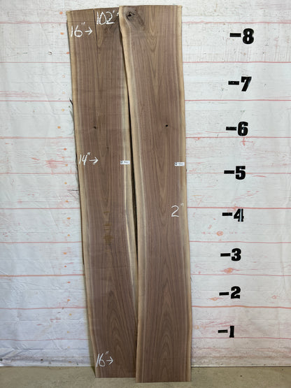 Live Edge Walnut Set Sku#26181K-42