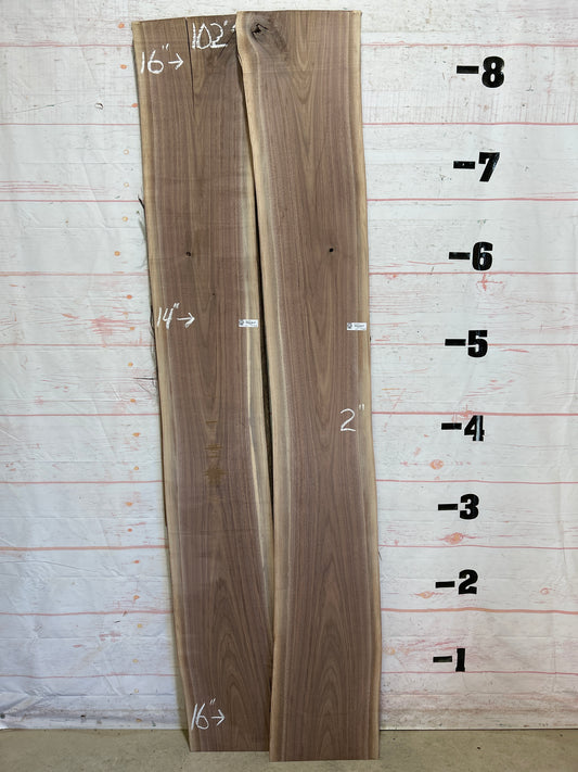 Live Edge Walnut Set Sku#26181K-42