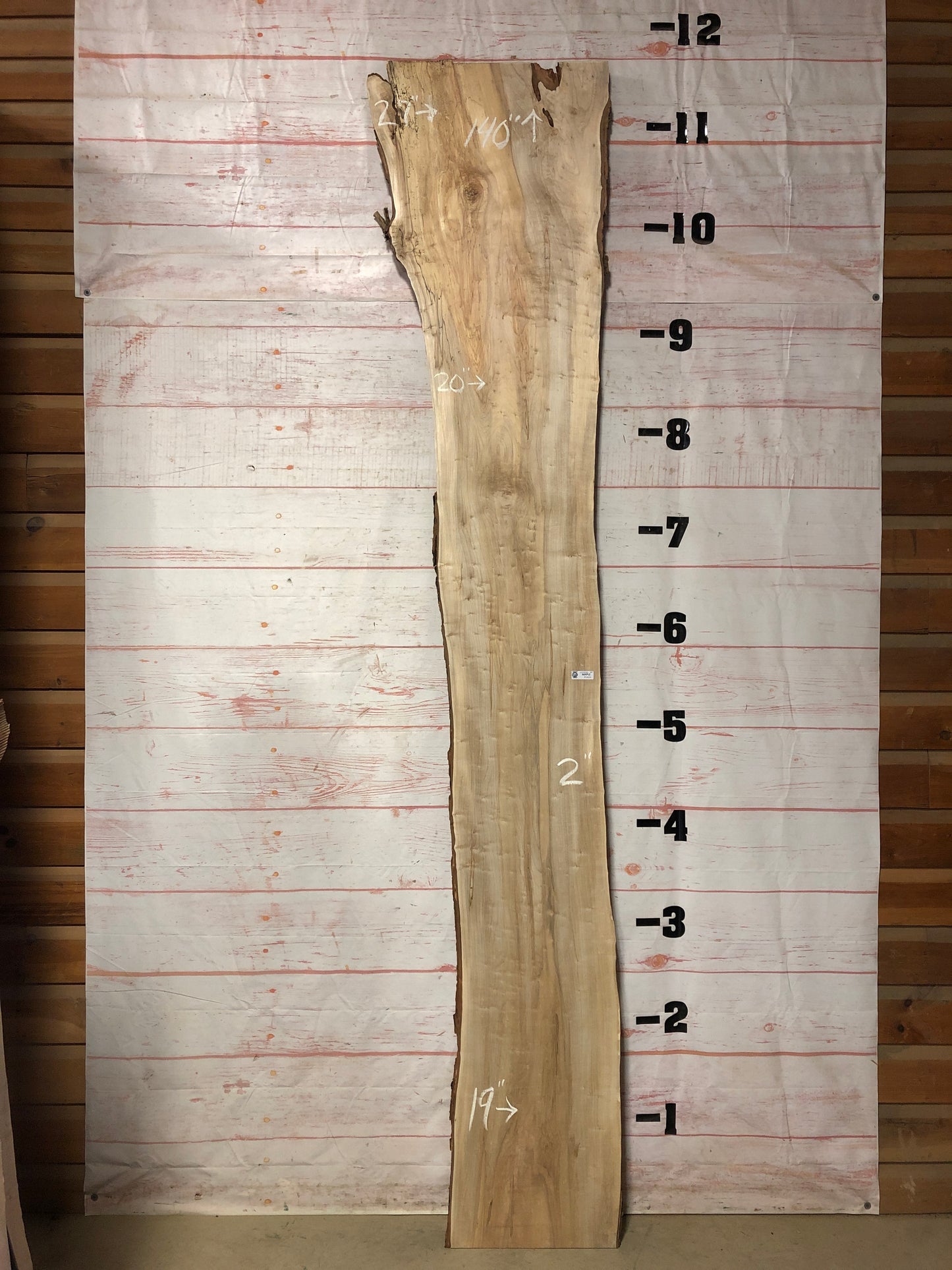 Live Edge Maple Sku# 22350-45