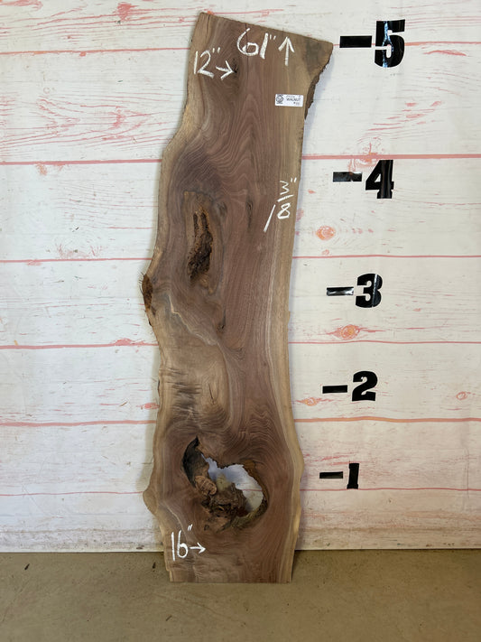 Live Edge Walnut Sku#25126-9