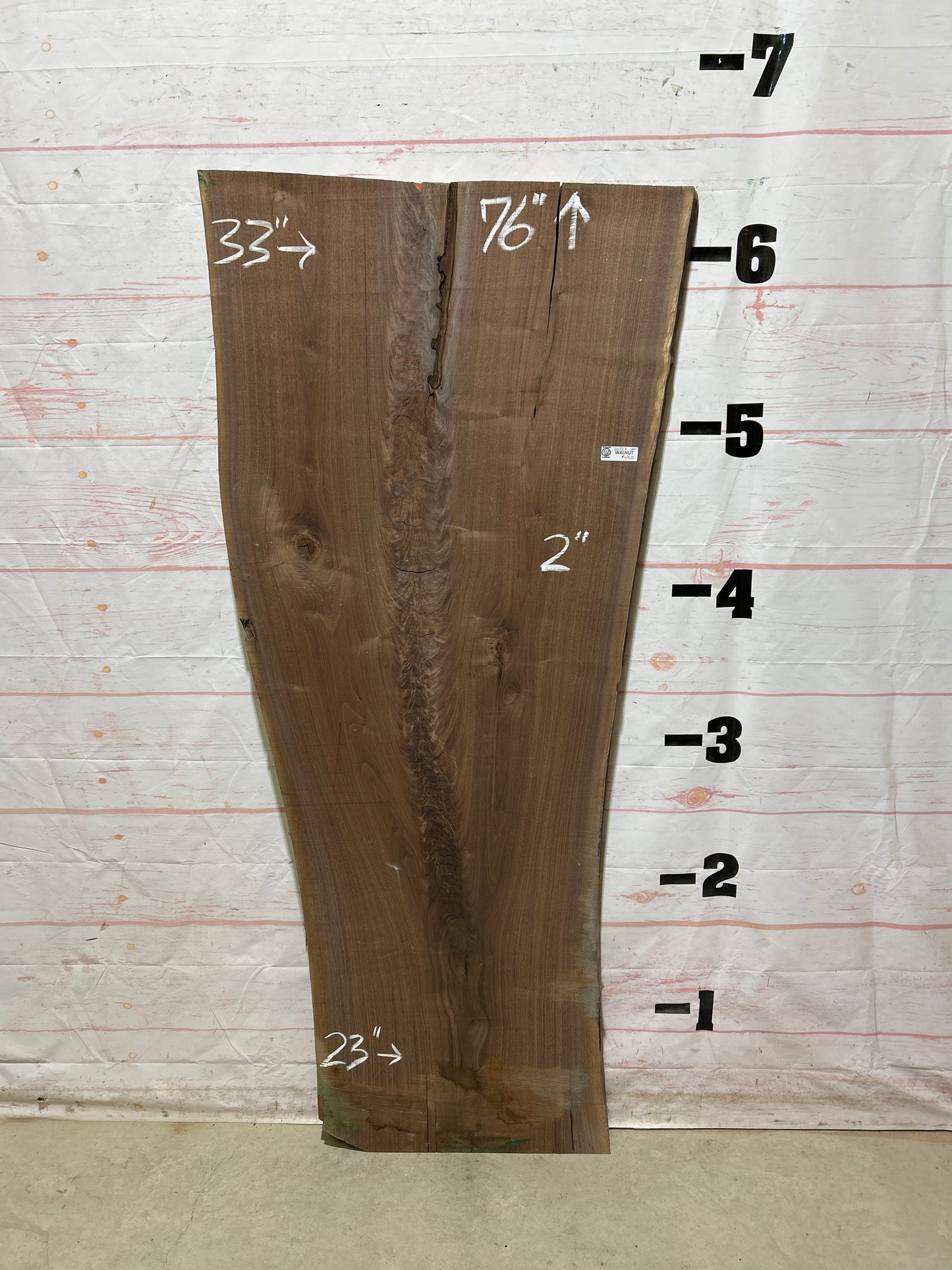 Live Edge Walnut Sku#26923-30