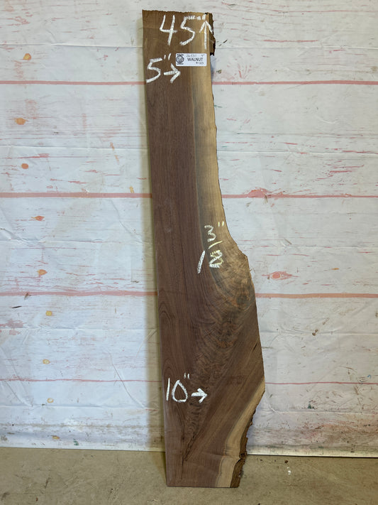 Live Edge Walnut Sku#26331M-4