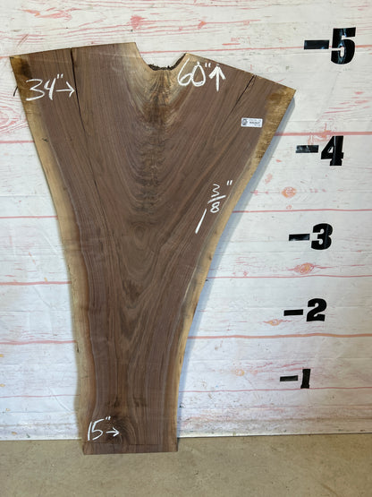 Live Edge Walnut Sku#25676M-16