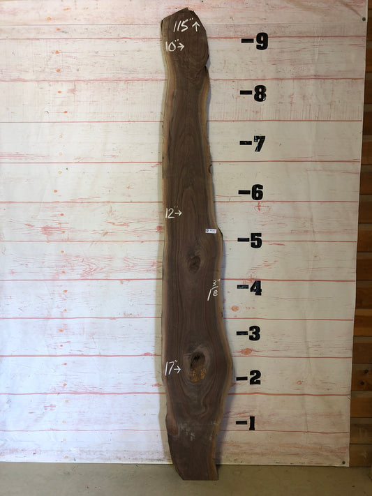 Live Edge Walnut Sku#22754G-17