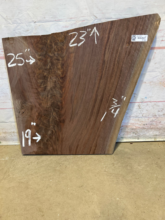 Live Edge Walnut Sku#26384M-6