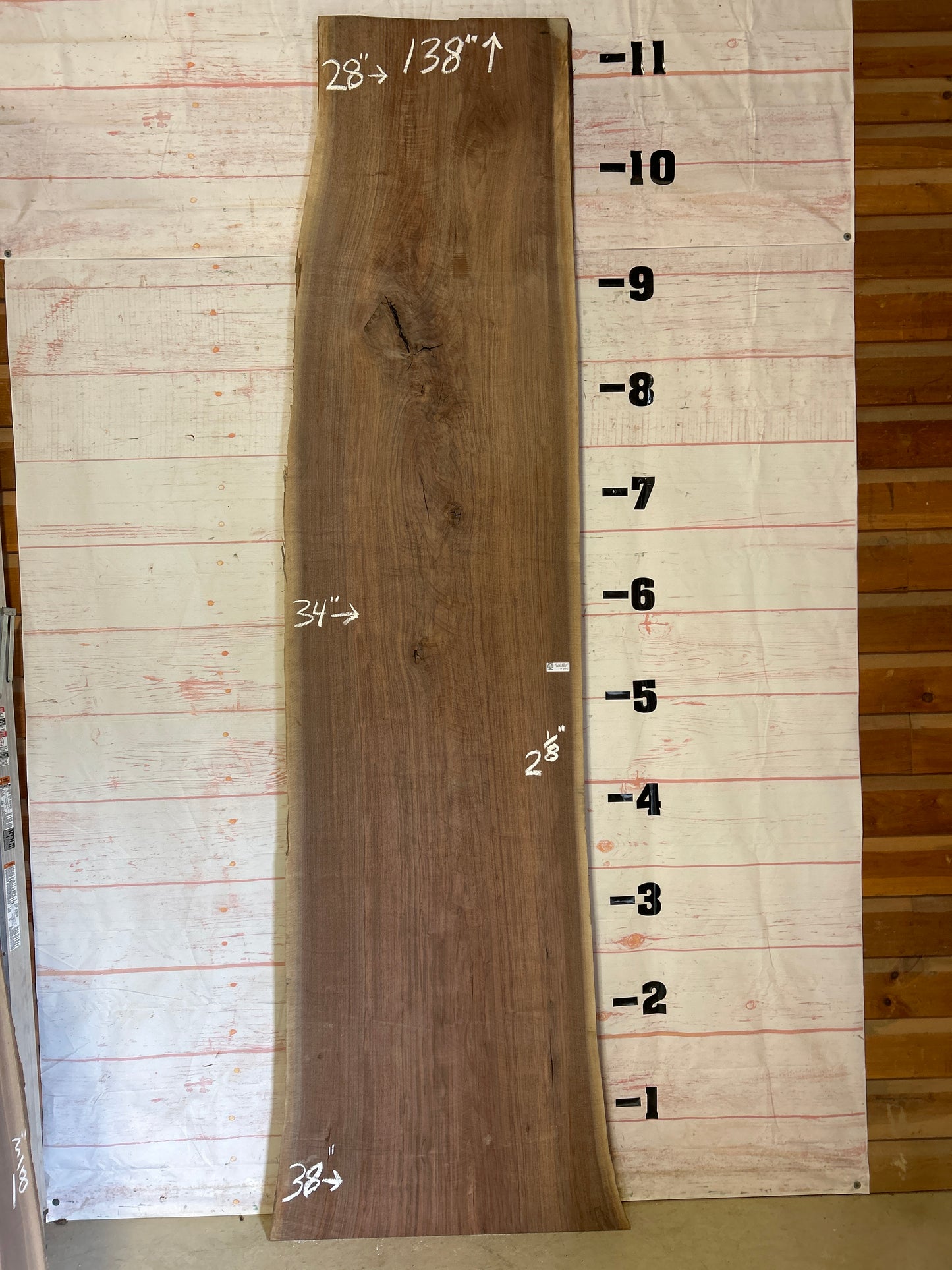 LiveEdge Walnut Sku#24328-63