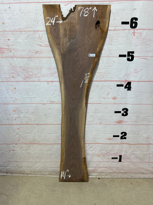 Live Edge Walnut Sku#25611G-15