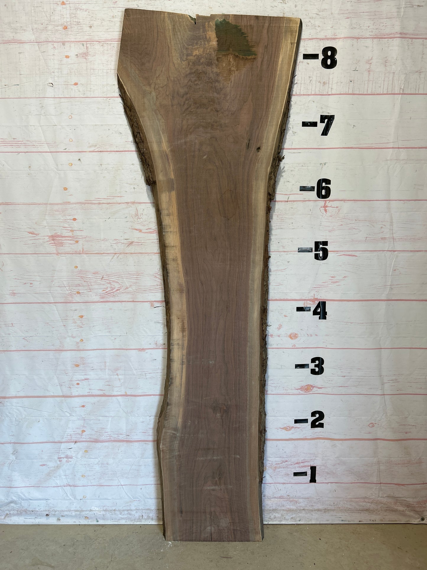 Live Edge Walnut Sku#25983K-38
