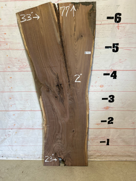 Live Edge Walnut Sku#26346F-30