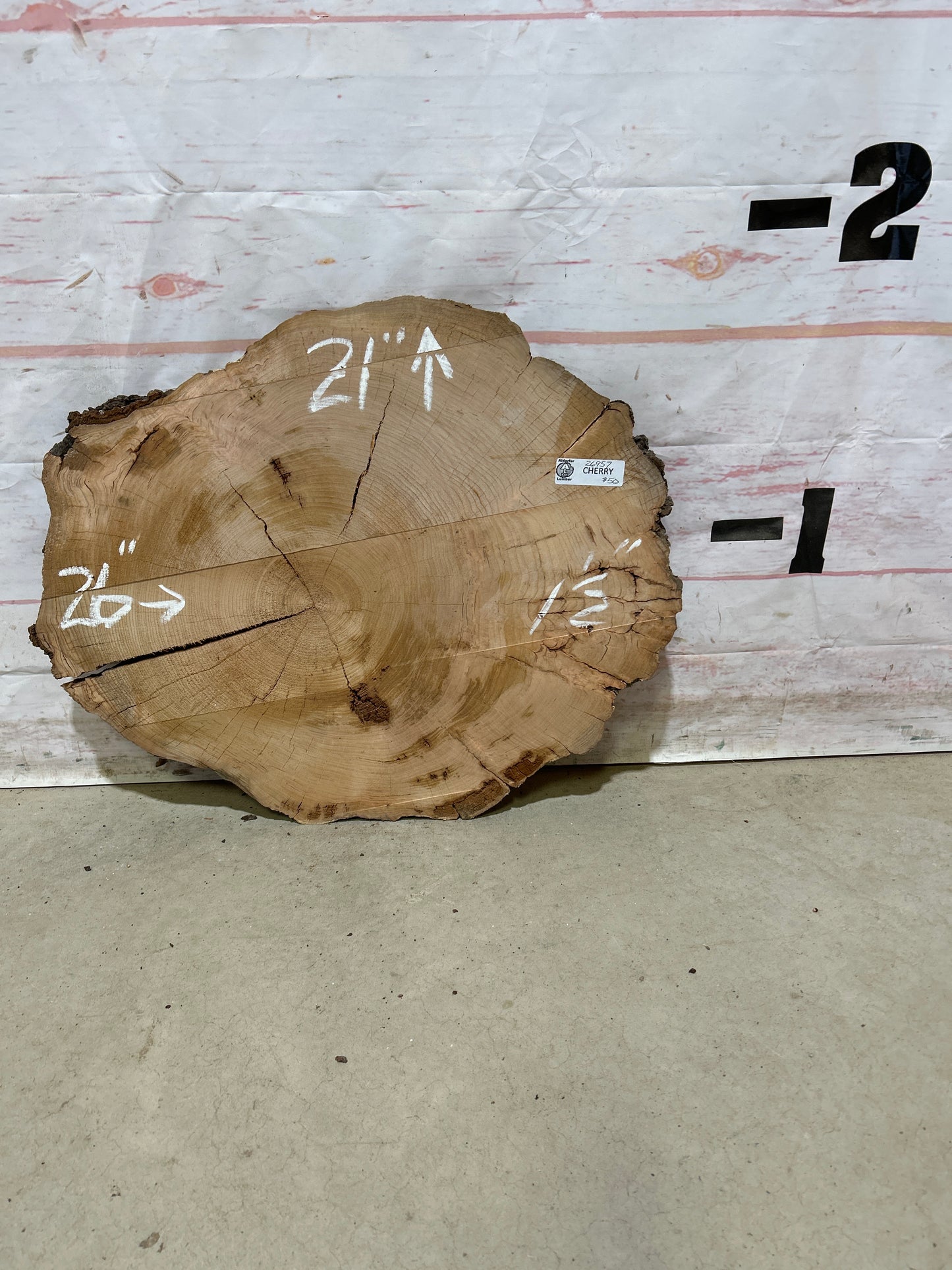 Live Edge Cherry Sku#26957M