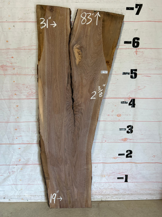 Live Edge Walnut Sku#26516C-36